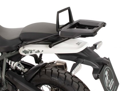nosič horního kufru HEPCO&BECKER Alurack pro originální nosič Royal Enfield černý pro ROYAL ENFIELD HIMALAYAN 450 (2024-)