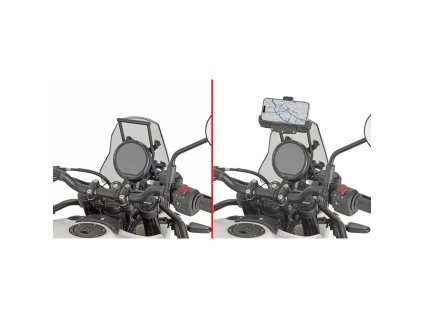 držák/hrazda do kapotáže GIVI FB9059 pro ROYAL ENFIELD Himalayan 450 (24-)