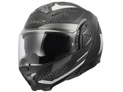 moto přilba LS2 FF910 ADVANT II ASTRAL, matt black grey
