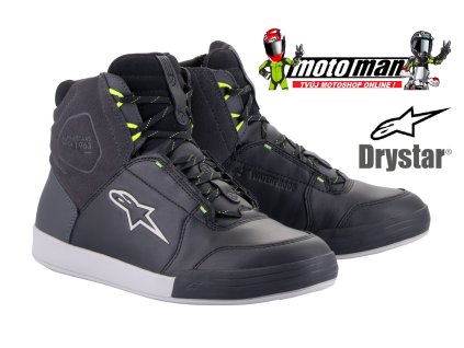 boty chrome drystar alpinestars cerna tmave seda zluta fluo 2025 i622998 kopie