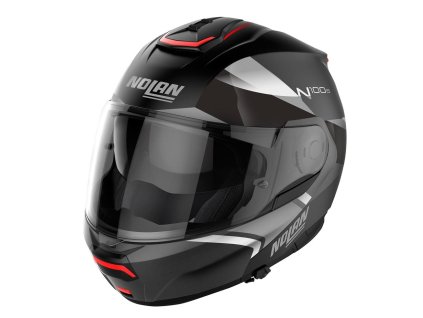 moto helma nolan n100 6 paloma flat black n com 25