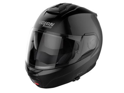 moto helma nolan n100 6 classic glossy black n com 3
