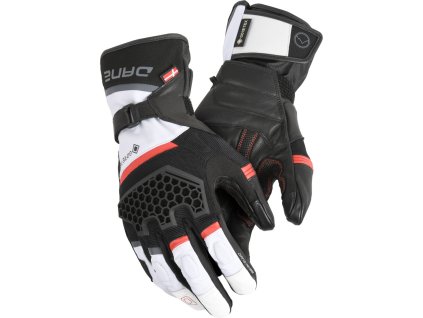 letní nepromokavé rukavice DANE Odin Gore-Tex bílé/červené