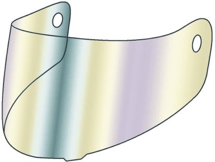 Visor Iridium Rainbow ml