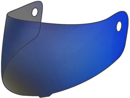 Visor Iridium Blue ml