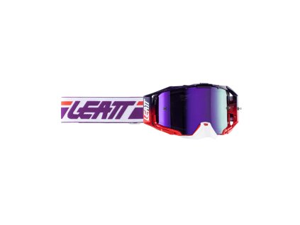 MX brýle LEATT Goggle Velocity 6.5 Iriz SunDown Purple Purple 30 VLT
