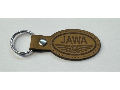 kožená klíčenka JAWA