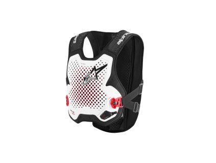 airbagova vesta tech air mx plasma system alpinestars bila cerna cervena 2026 i645747