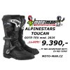 adventure boty ALPINESTARS TOUCAN GORE-TEX černé