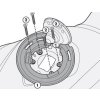 objímka pro uchycení tankvaků Tanklock GIVI BF10 na víčko nádrže (Suzuki V-Strom)