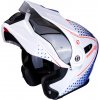 enduro přilba SCORPION ADX-1 HORIZON bílo/červeno/modrá