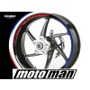proužky na ráfky MOTOGRAFIX RACING POTISK TRICOLORA