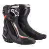 moto boty ALPINESTARS SMX PLUS 2020 BLACK WHITE RED FLUO 