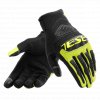 bora gloves black fluo