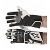 moto rukavice ALPINESTARS SP2 Carbon black/white/flo yellow