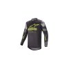 MX dres ALPINESTARS RACER TACTICAL šedá camo/žlutá fluo