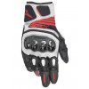 moto rukavice ALPINESTARS SP X AIR CARBON 2 černá/bílá/červená fluo