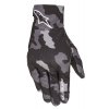 dětské moto rukavice ALPINESTARS REEF černá/šedá camo
