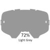 Dvojité šedé sklo LEATT Velocity Lens Light Grey Dual