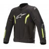 moto bunda ALPINESTARS AST AIR V2(TECH-AIR 5 kompatibilní), černá/žlutá fluo