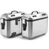 sada hliníkových bočních kufrů GIVI Dolomiti 36 Trekker DLMK36APACK2 stříbrná 2x36l