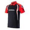 polo ALPINESTARS HONDA s límečkem, červená/černá