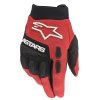 dětské moto rukavice ALPINESTARS FULL BORE, červené/černé