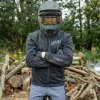 Enduro bunda Leatt Moto 4.5 Lite je skvělá lehká enduro bunda z pružného komfortního SoftShell materiálu s možností odepnutí rukávů.  Every day is riding day when you are wearing this jacket!  Lightweight, water-resistant and breathable, this off-road jacket is made of a four-way stretch softshell material with large, zippered ventilation and removable arms to keep you cool even on the hottest days.  The abrasion and cut resistant Brush Guard protective film reinforce an already durable elbow and shoulder panel made of 1000D nylon.  The tailored waist-length fit is designed to work with or without body armor, and the collar works with or without our Leatt neck brace.  Lightweight, water-resistant and stretch soft-shell 10.000mm/10.000g/m² waterproof/breathable material Large ventilation with two-way zips and pockets Pre-curved, zip-off arms Dirt, water and stain resistant fabric coating Tailored cut for off-road riding with or without body armor Reinforced with 1000D shoulder and elbow panels Brush Guard fabric protection over elbows Neck collar that works with: Neck brace over the collar Collar around the neck brace Neck brace covered by the collar No neck brace Rear reflective safety prin