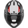 moto přilba SHARK EVO-GT SEAN WKR černá/bílá