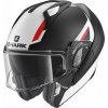 moto přilba SHARK EVO-GT SEAN WKR černá/bílá