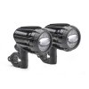 přídavné LED světlomety GIVI S322 k montáži na padací rámy, homologované, hliníkové, černé