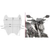 plexi kouřové GIVI A1164 včetně montážní sady Honda CB 125 R (18-20)/CB 300 R (18-20), vxš 210x280 mm