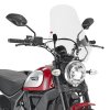 plexi kouřové GIVI 7407A Ducati Scramler 400/800 (15-20), vxš480x435 mm