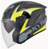 moto helma KYT NF J ATTITUDE matt anth, yellow 5