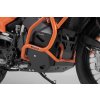 ochrana moto Adventure SW-MOTECH pro KTM 790 Adv./R (19-), 890 Adv./R (20-), oranžová