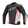 moto bunda ALPINESTARS MISSILE V2 TECH-AIR, černá/bílá/červená fluo