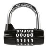 zámek OXFORD U profil 5-DIGIT průměr čepu 7 mm, černý