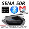 SENA 50R nová verze s ozvučením harman kardon, intercom interkom na motorku , komunikace na motorku bluetooth mesh ,