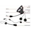 Bluetooth handsfree headset SENA 20S EVO (dosah 2 km)(sada 2 jednotek)