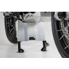 přídavný kryt do orig. hlavního stojanu BMW SW-MOTECH stříbrný pro BMW R 1200 GS (12-18), R 1250 GS (18-)