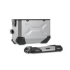 sada bočních kufrů s montáží SW-MOTECH TRAX ADV stříbrné 37/37l pro Ducati Multistrada 1200/1260 (-16)/950/V2