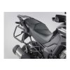 sada bočních kufrů s montáží SW-MOTECH TRAX ADV stříbrné 37/37l pro Kawasaki Versys 1000 (15-18)