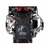 sada bočních kufrů včetně montážní sady HEPCO&BECKER XPLORER stříbrné pro DUCATI MULTISTRADA V4 / S / S SPORT (2021-)