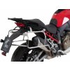sada bočních kufrů včetně montážní sady HEPCO&BECKER XPLORER stříbrné pro DUCATI MULTISTRADA V4 / S / S SPORT (2021-)