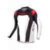 dres racer ocuri alpinestars detsky cervena bila cerna 2024 i607081