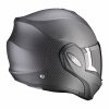 moto přilba SCORPION EXO-TECH EVO CARBON matná černá + komunikátor TWIINS HF2 ZDARMA