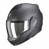 moto přilba SCORPION EXO-TECH EVO CARBON matná černá + komunikátor TWIINS HF2 ZDARMA