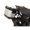 sada kufrů včetně nosiče Xplorer HEPCO&BECKER Xplorer 40/37l stříbrné pro Suzuki V-Strom 800 DE (23-)