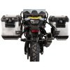 sada kufrů včetně nosiče Xplorer HEPCO&BECKER Xplorer 40/37l stříbrné pro Suzuki V-Strom 800 DE (23-)