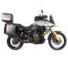 sada kufrů včetně nosiče Xplorer HEPCO&BECKER Xplorer 40/37l černé pro SUZUKI V-STROM 800 (2024-)